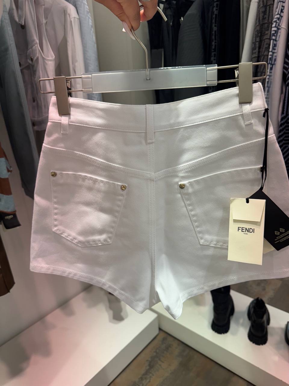 FENDI Shorts side view - Women's luxury Clothes