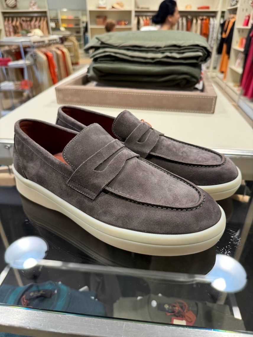 LORO PIANA Moccasins side view - Men's luxury Shoes