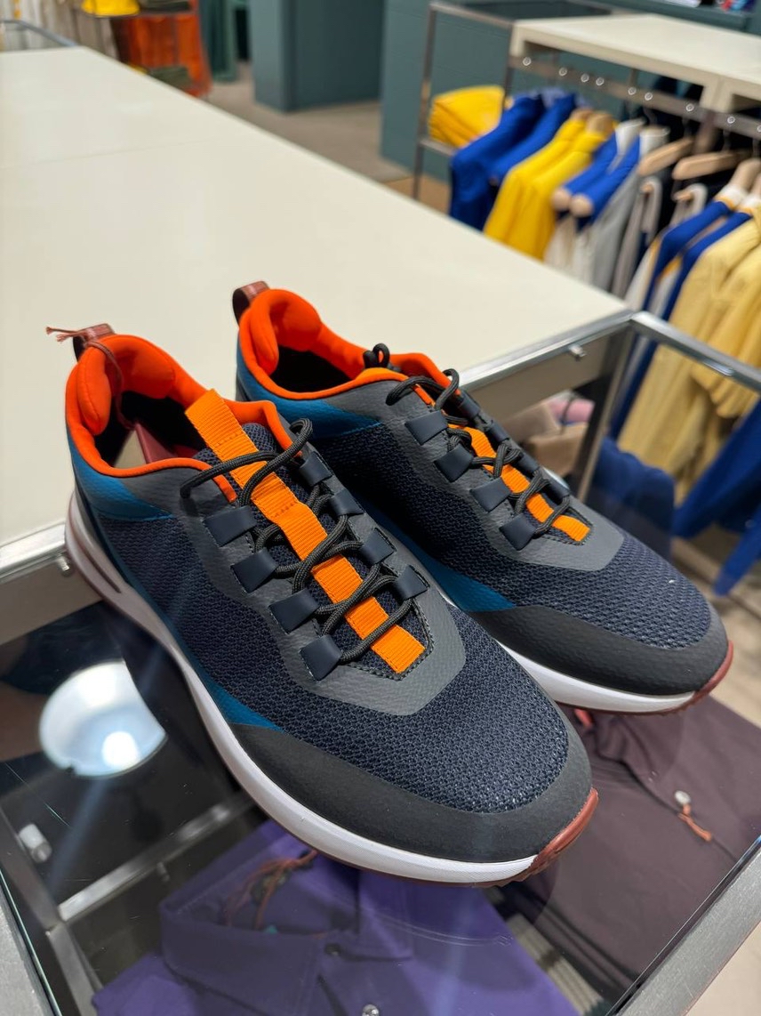 LORO PIANA Sneakers front view - Men's luxury Shoes