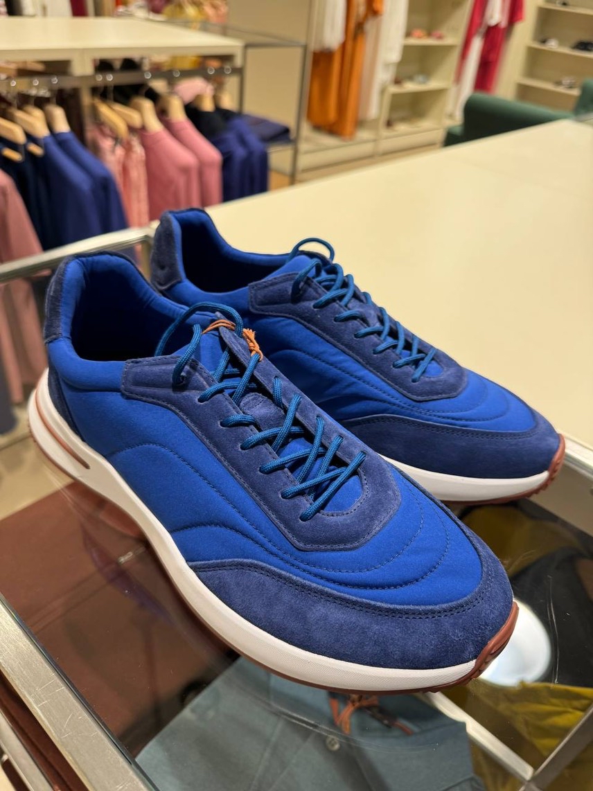 LORO PIANA Sneakers front view - Men's luxury Shoes