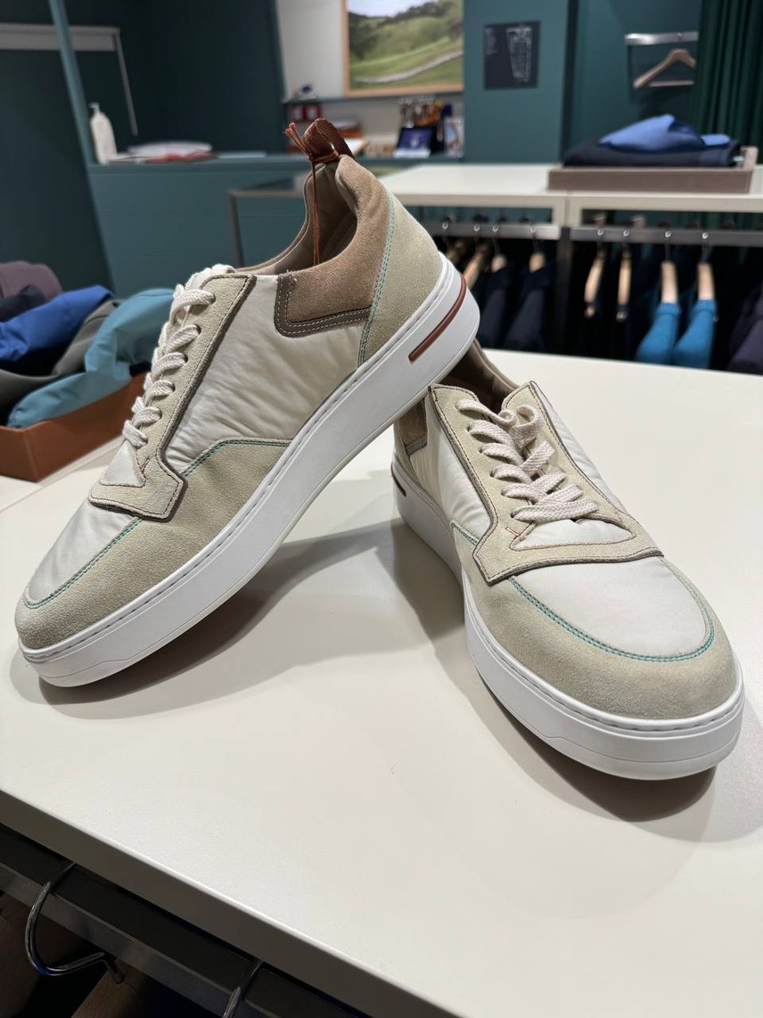 LORO PIANA Sneakers side view - Men's luxury Shoes