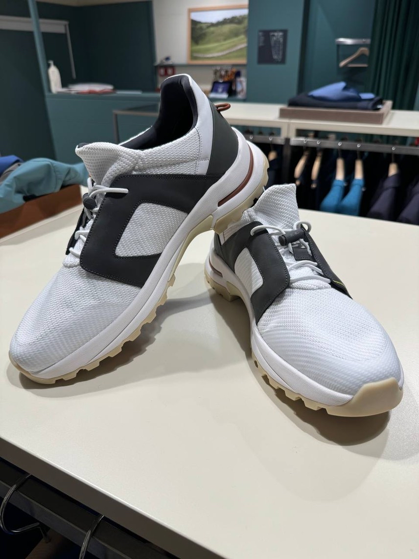 LORO PIANA Sneakers front view - Men's luxury Shoes