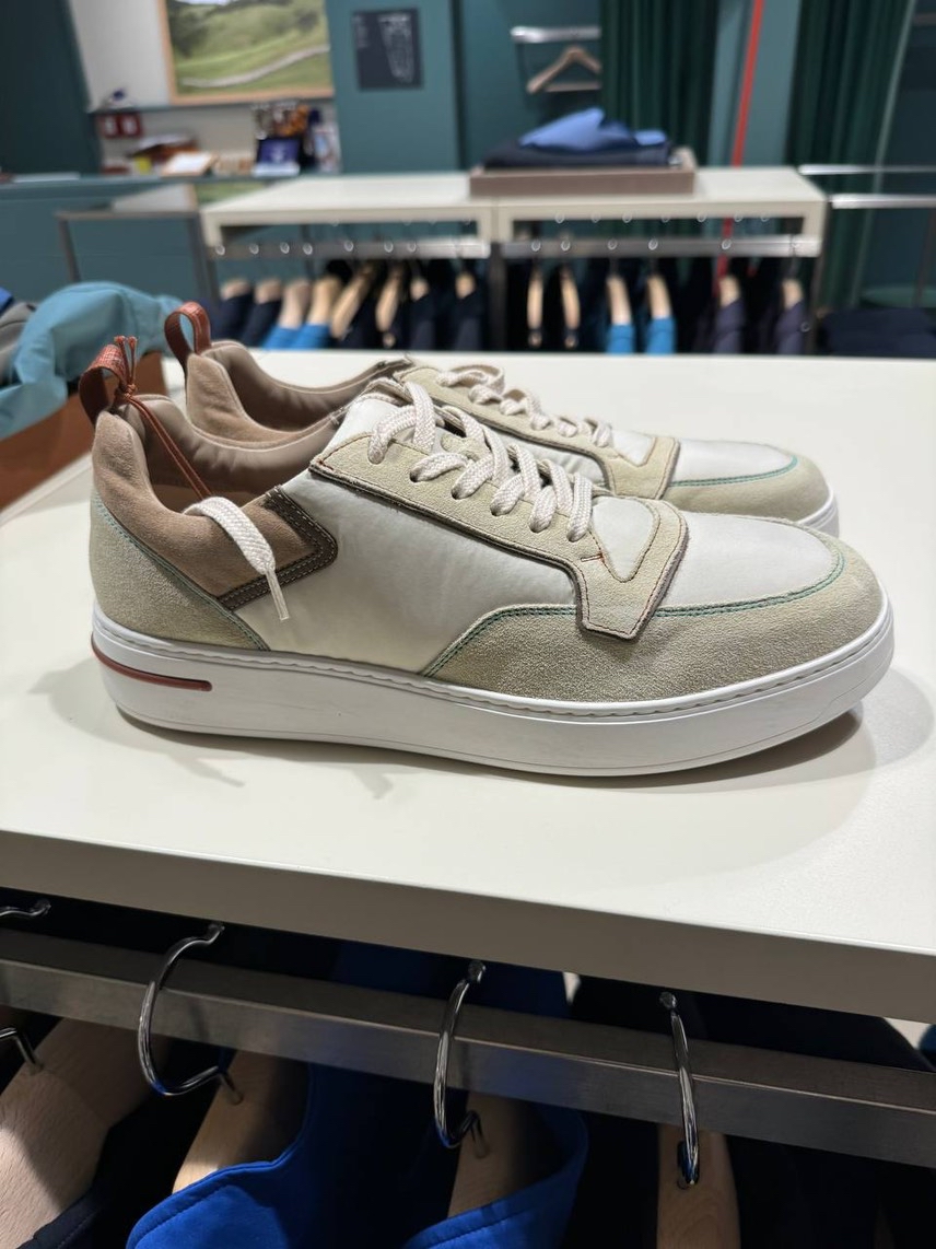 LORO PIANA Sneakers front view - Men's luxury Shoes