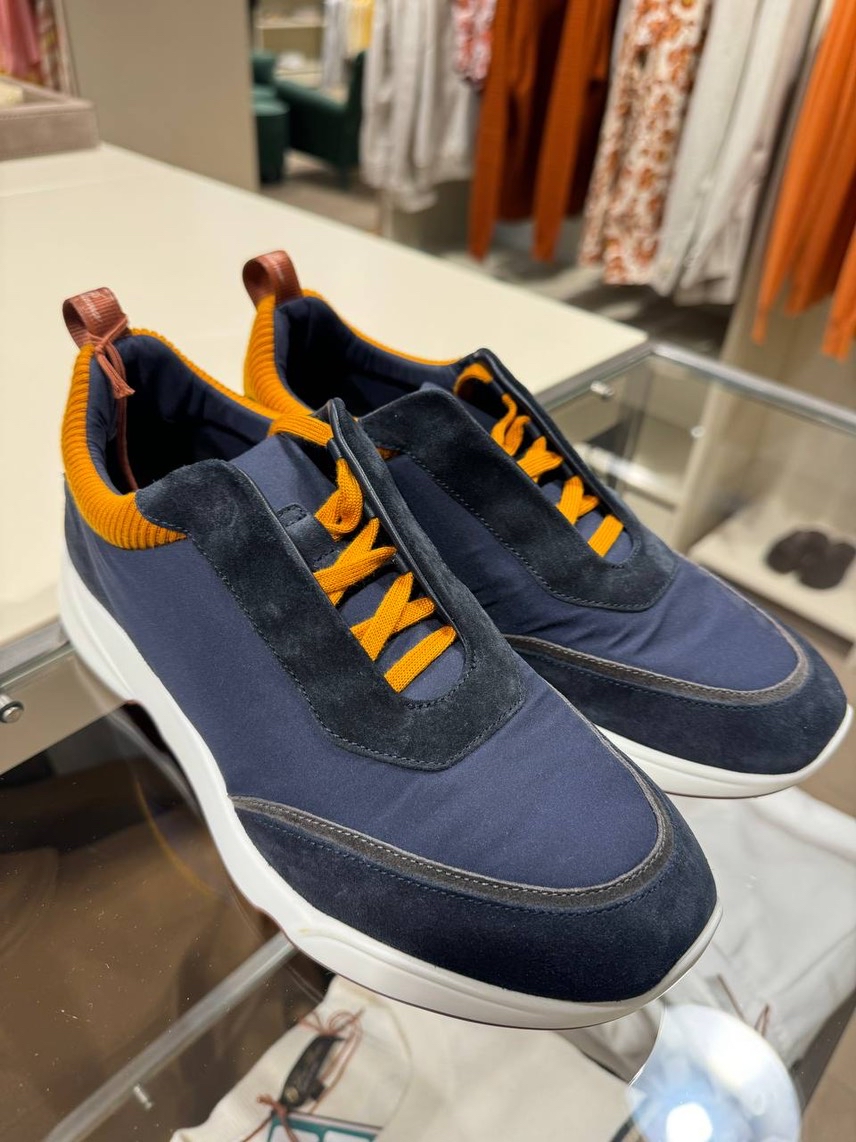 LORO PIANA Sneakers front view - Men's luxury Shoes