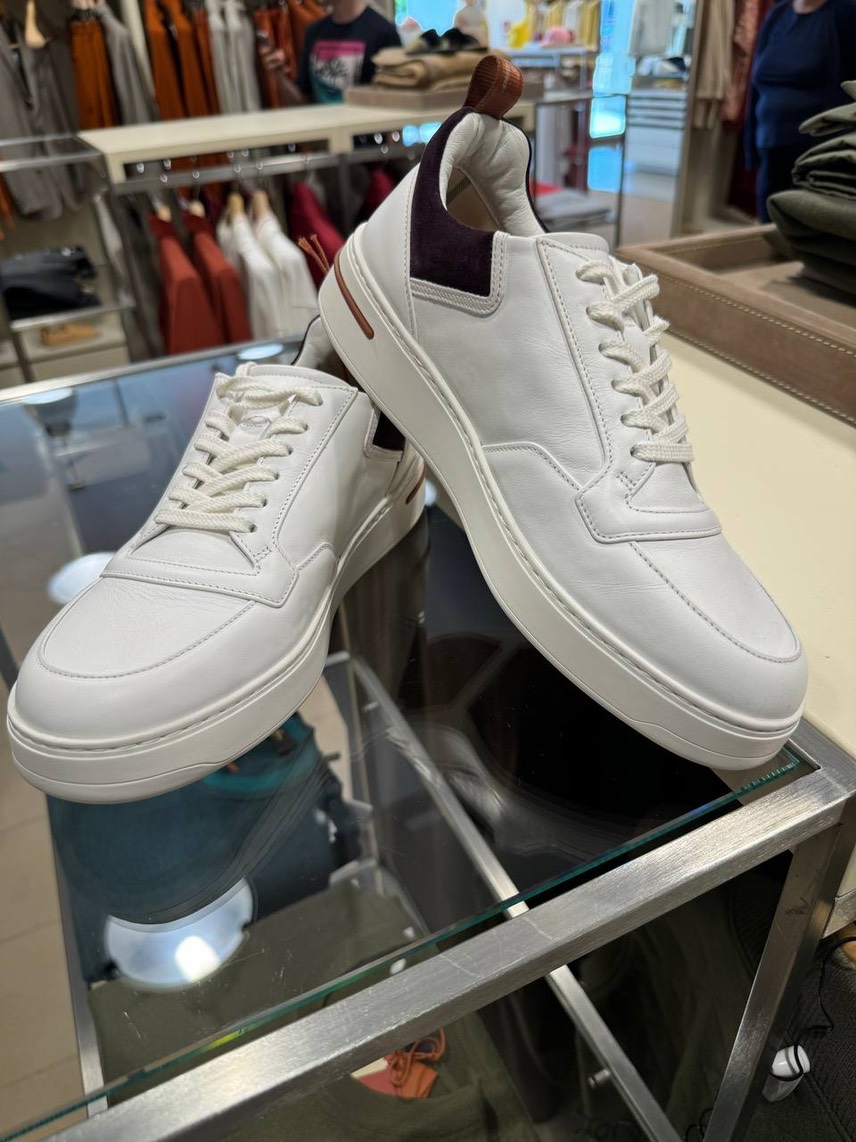 LORO PIANA Sneakers front view - Men's luxury Shoes