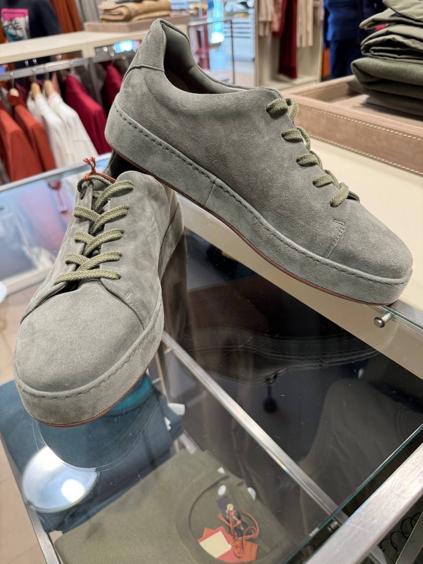 LORO PIANA Sneakers front view - Men's luxury Shoes