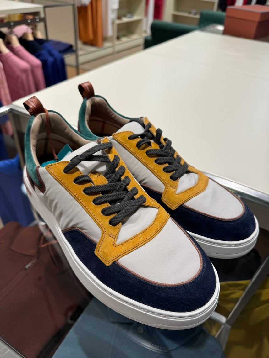 LORO PIANA Sneakers front view - Men's luxury Shoes