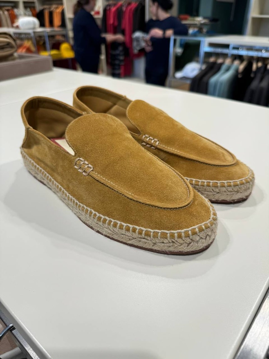 LORO PIANA Espadrilles side view - Men's luxury Shoes