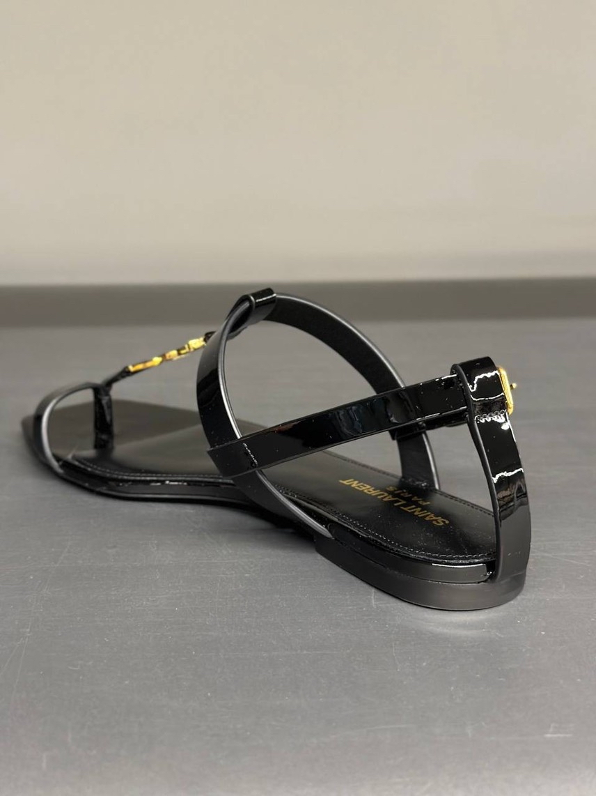 YVES SAINT LAURENT Slides side view - Women's luxury Shoes