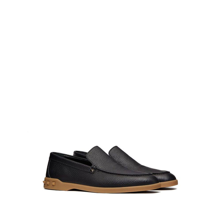 VALENTINO GARAVANI Moccasins front view - Men's luxury Shoes