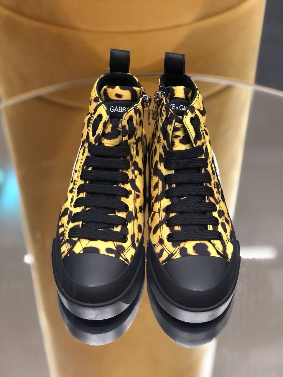 DOLCE & GABBANA Sneakers side view - Women's luxury Shoes