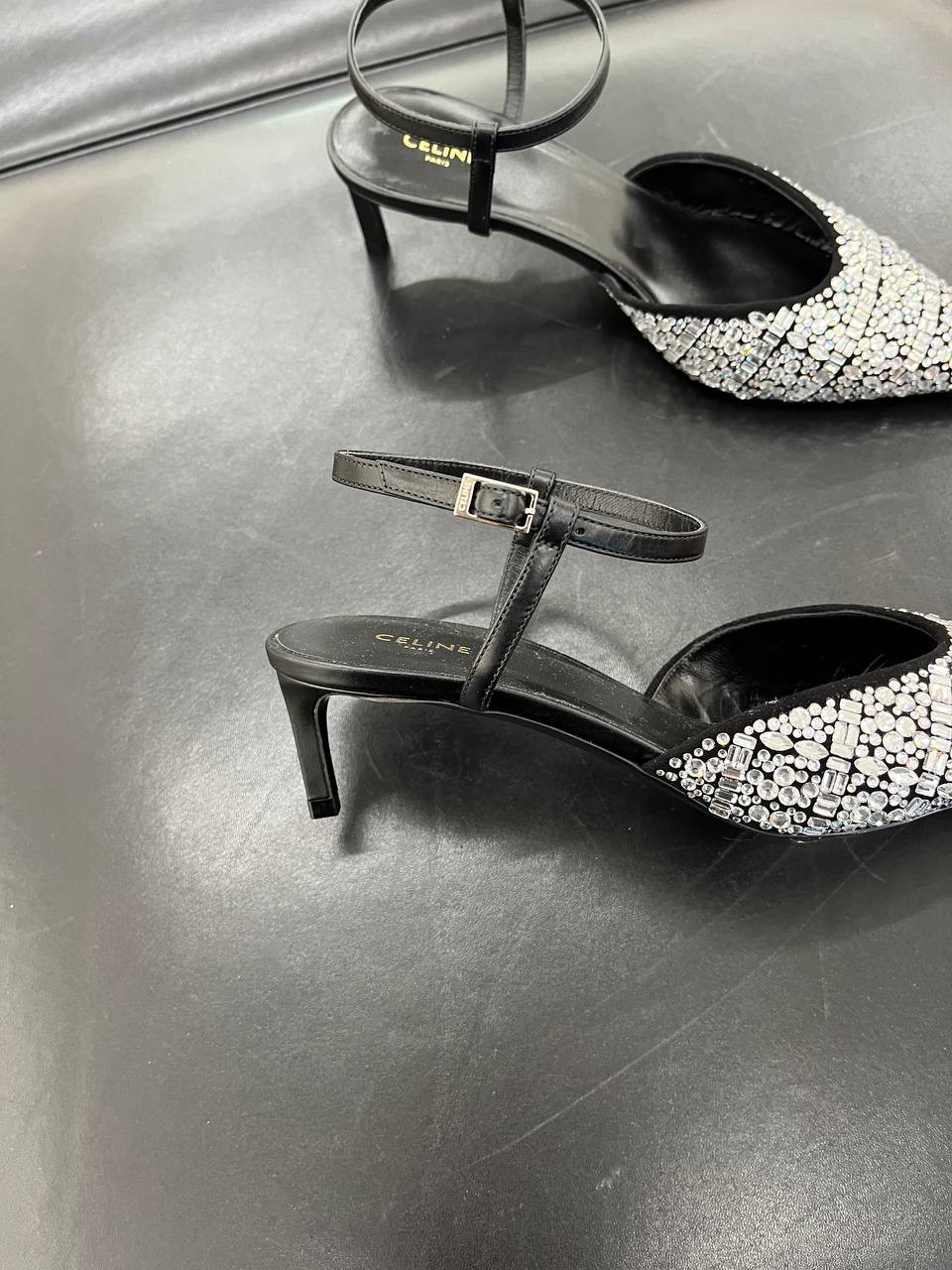 CELINE Sandals side view - Women's luxury Shoes