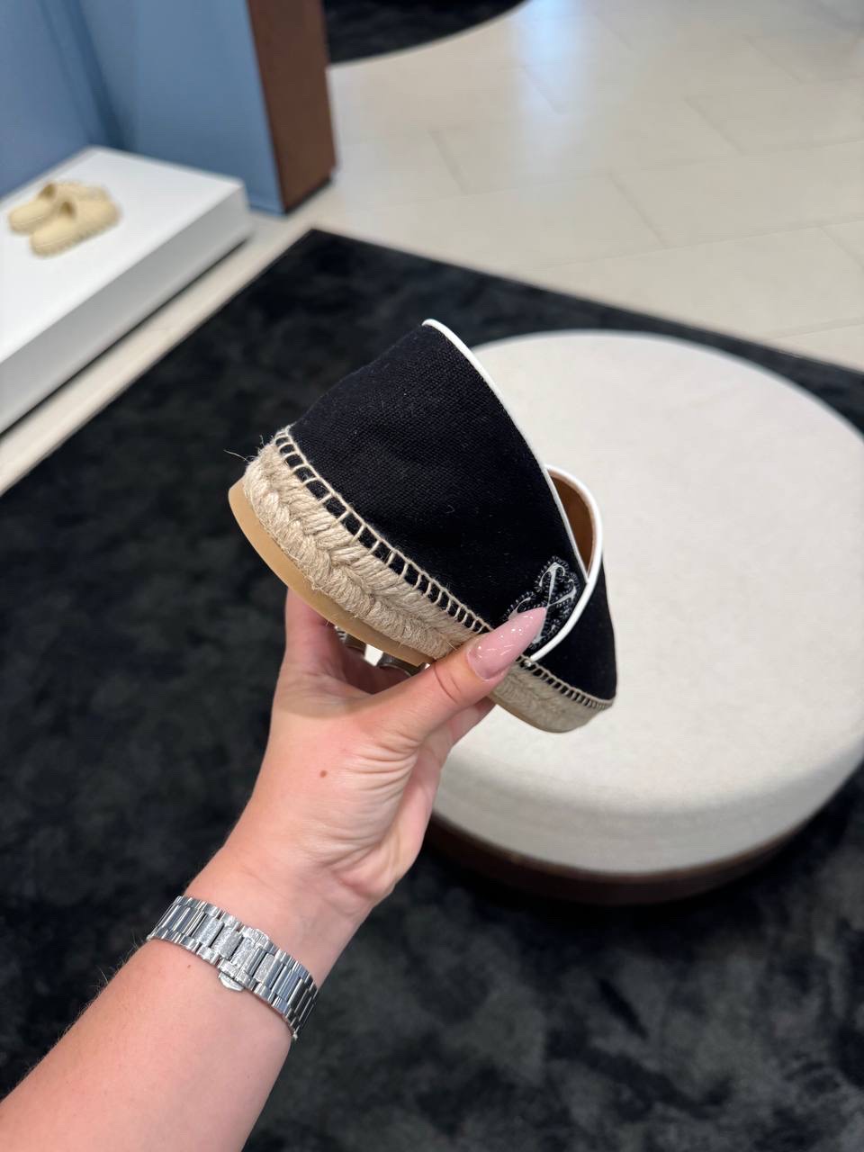 OFF-WHITE Espadrilles side view - Men's luxury Shoes