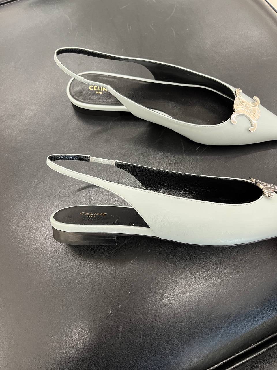 CELINE Sandals side view - Women's luxury Shoes