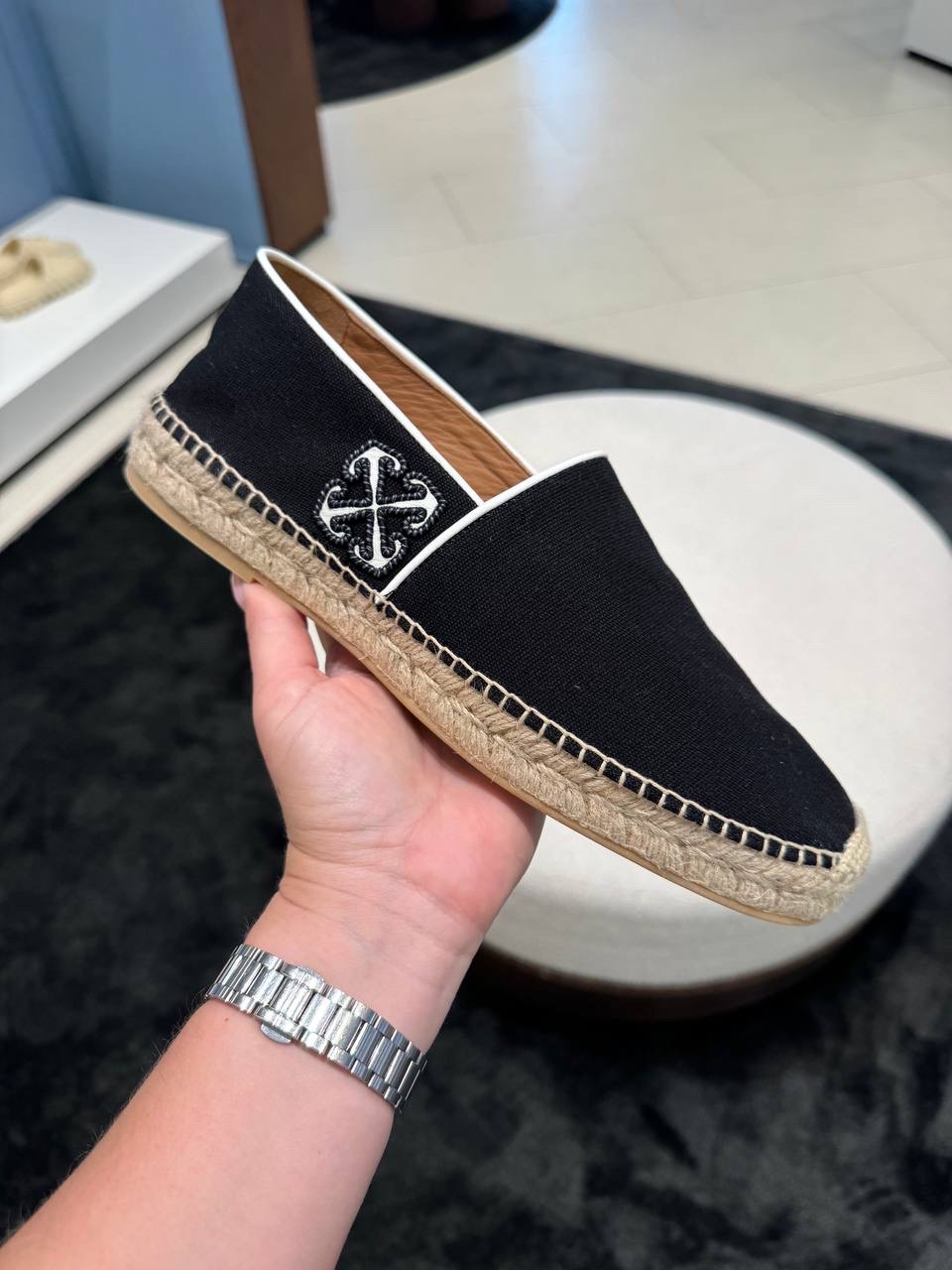 OFF-WHITE Espadrilles front view - Men's luxury Shoes