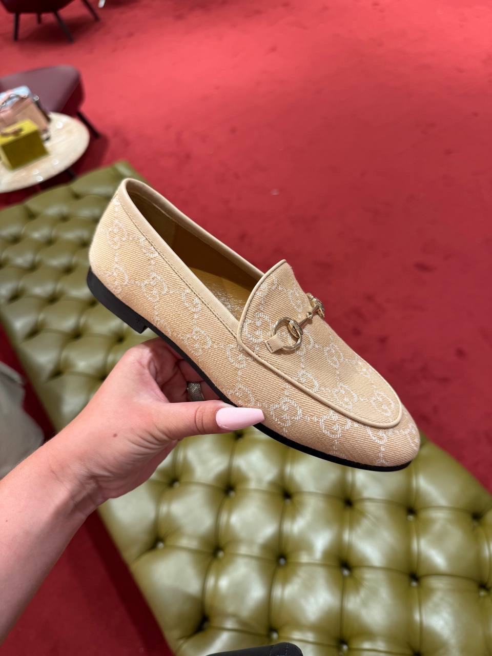 GUCCI Moccasins front view - Women's luxury Shoes