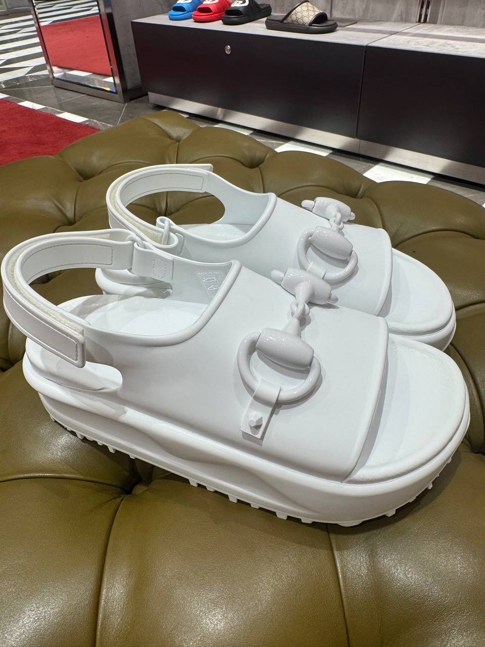 GUCCI Sandals front view - Women's luxury Shoes