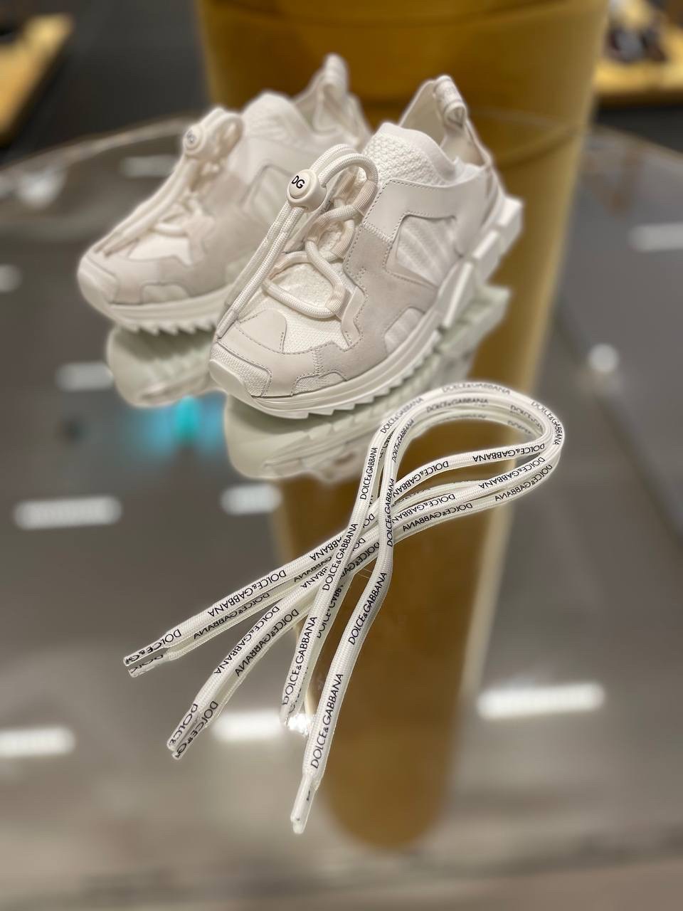 DOLCE & GABBANA Sneakers side view - Women's luxury Shoes