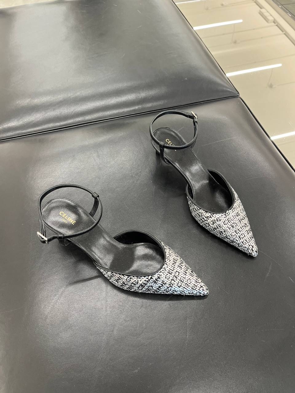 CELINE Sandals side view - Women's luxury Shoes