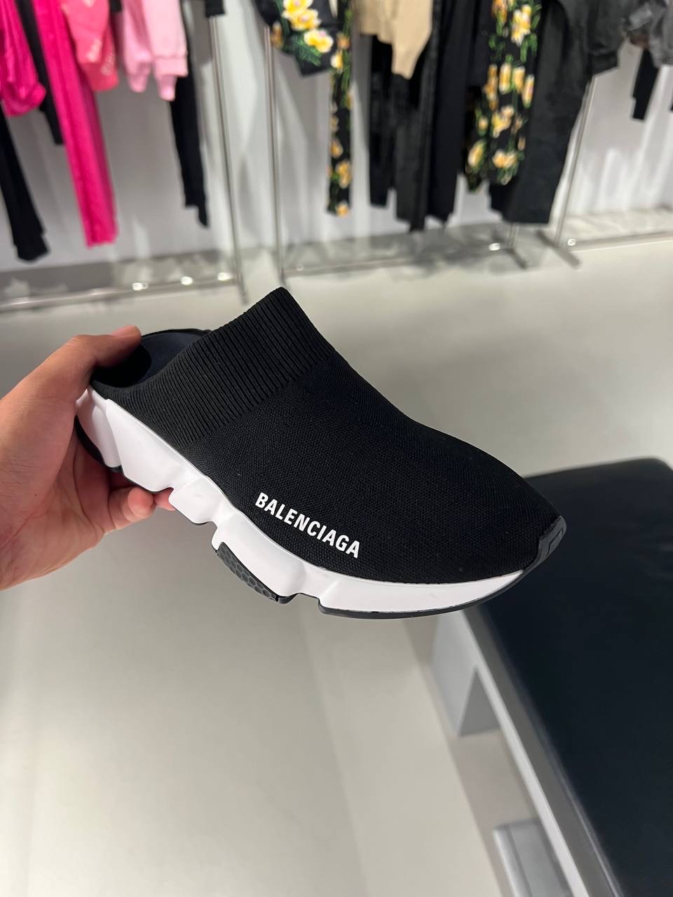 BALENCIAGA Mules side view - Women's luxury Shoes