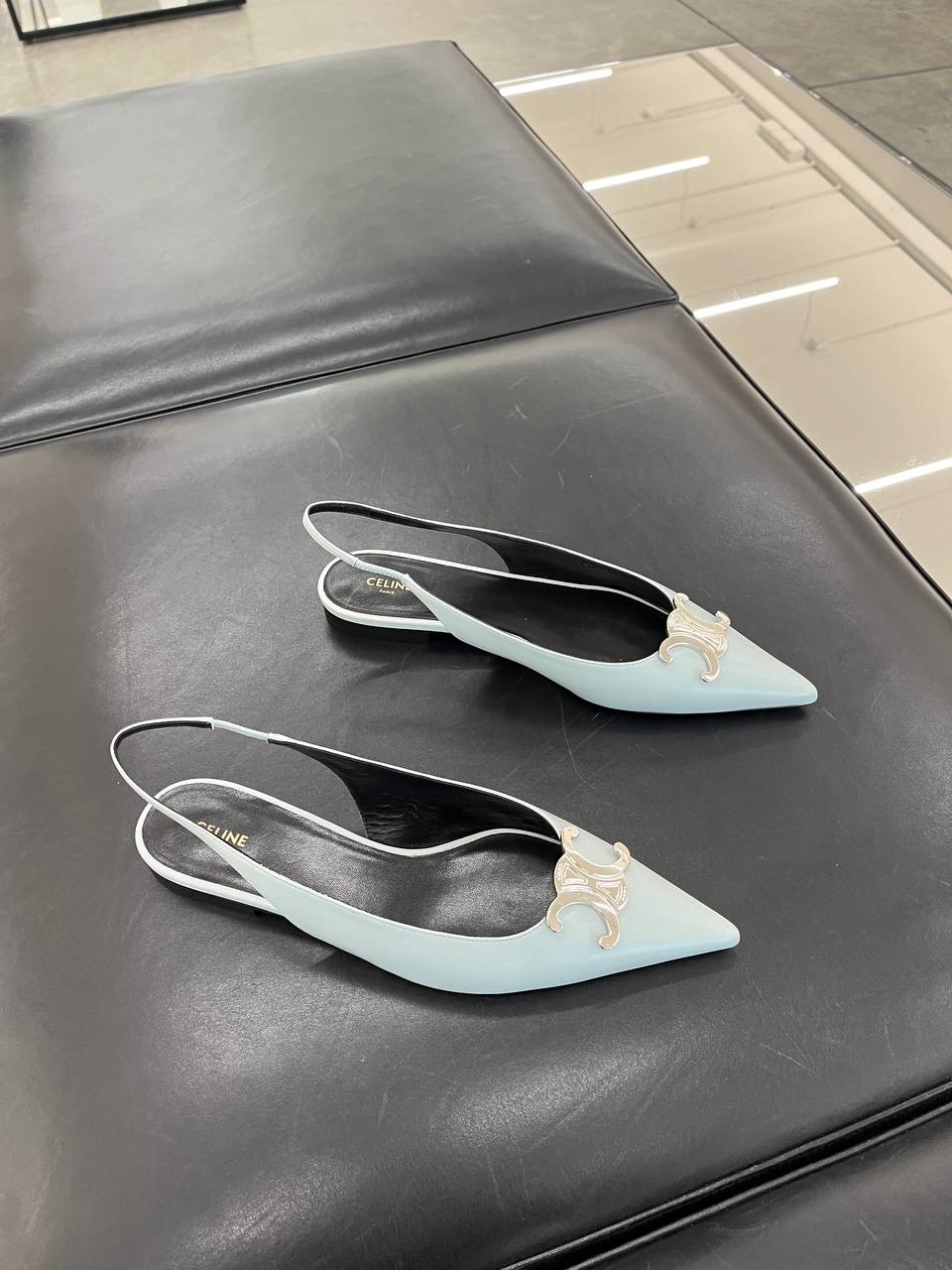 CELINE Sandals side view - Women's luxury Shoes