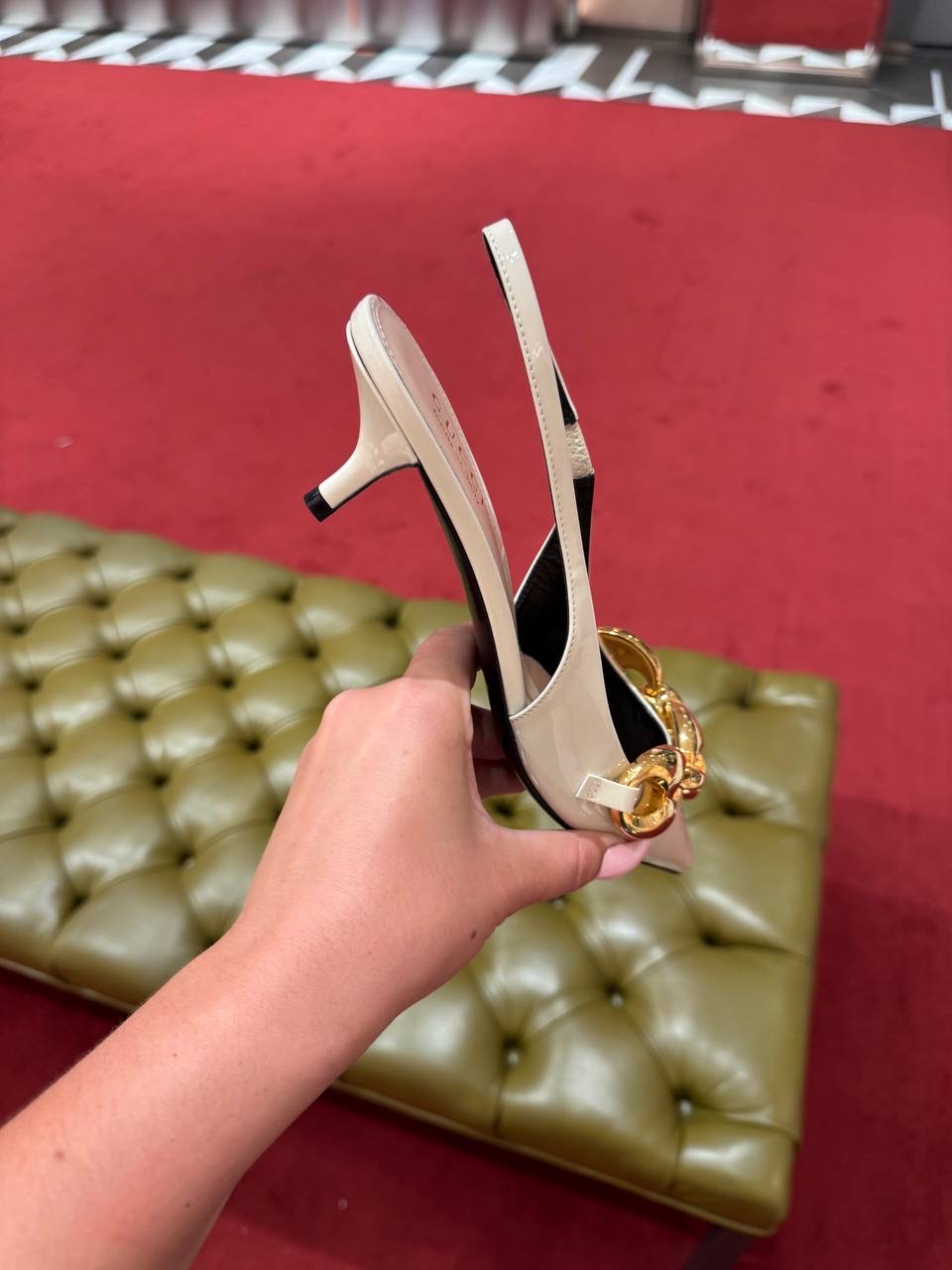 GUCCI Sandals side view - Women's luxury Shoes