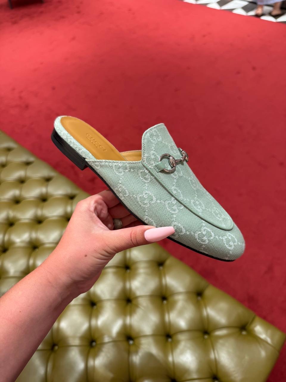 GUCCI Loafers front view - Women's luxury Shoes