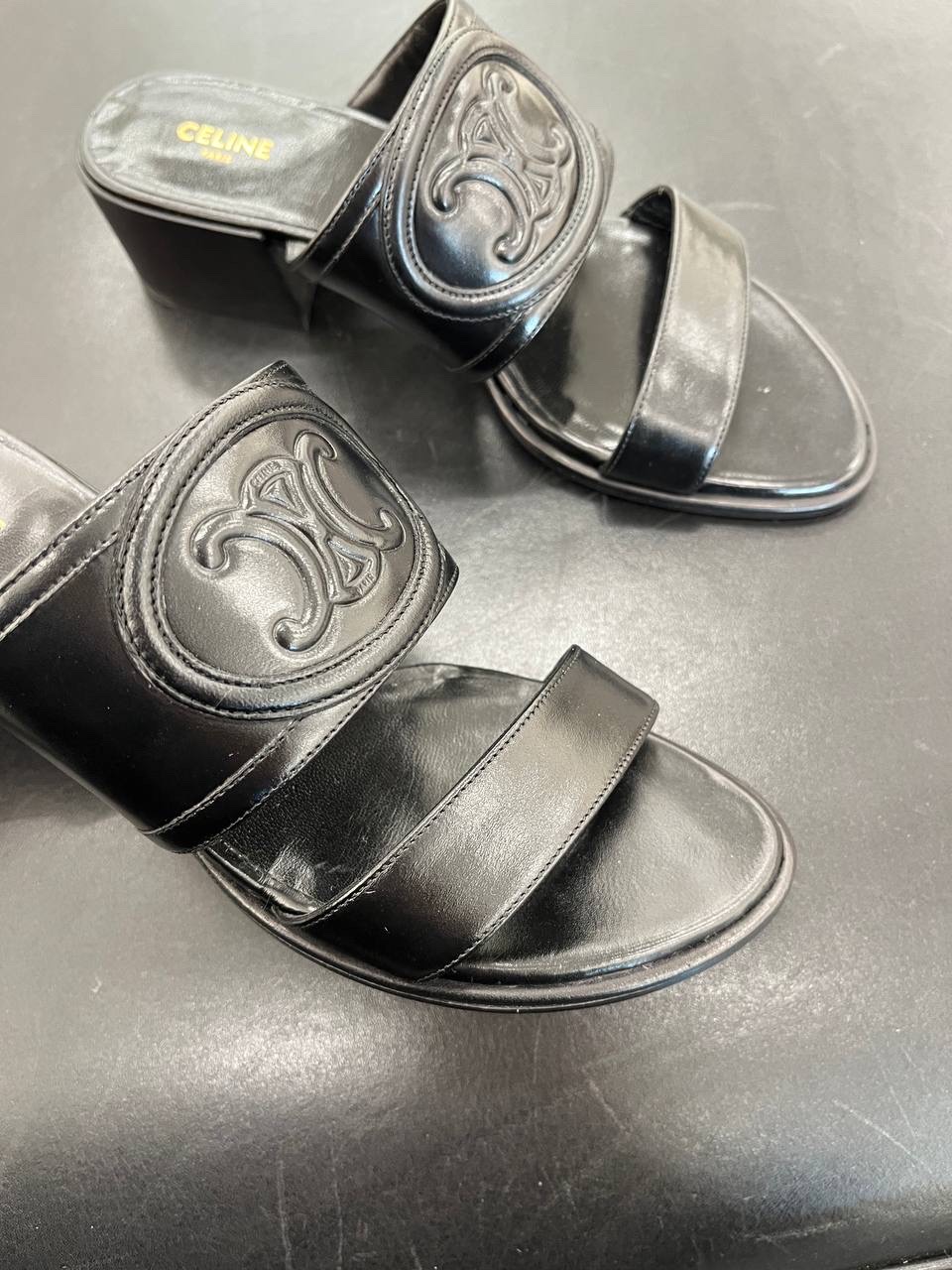 CELINE Sandals side view - Women's luxury Shoes