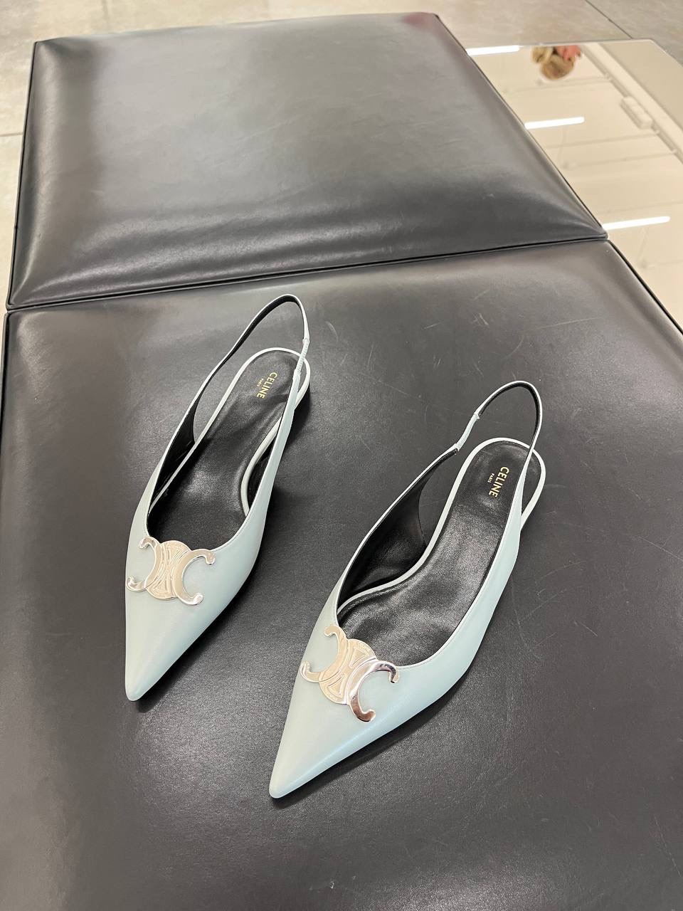 CELINE Sandals side view - Women's luxury Shoes