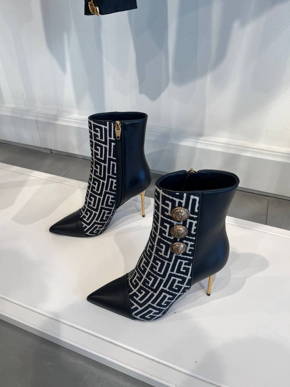 BALMAIN Boots side view - Women's luxury Shoes