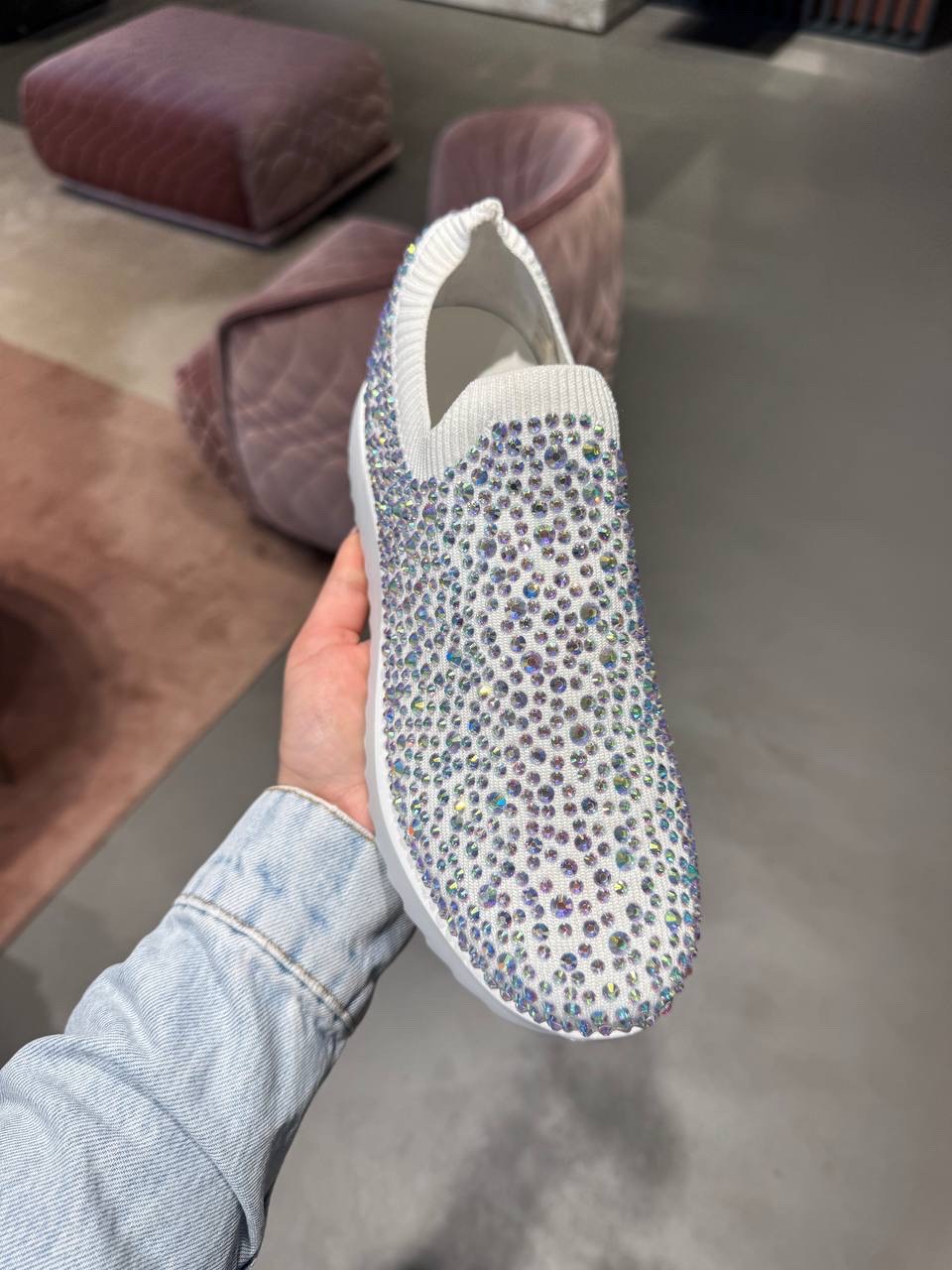 LE SILLA Sneakers side view - Women's luxury Shoes