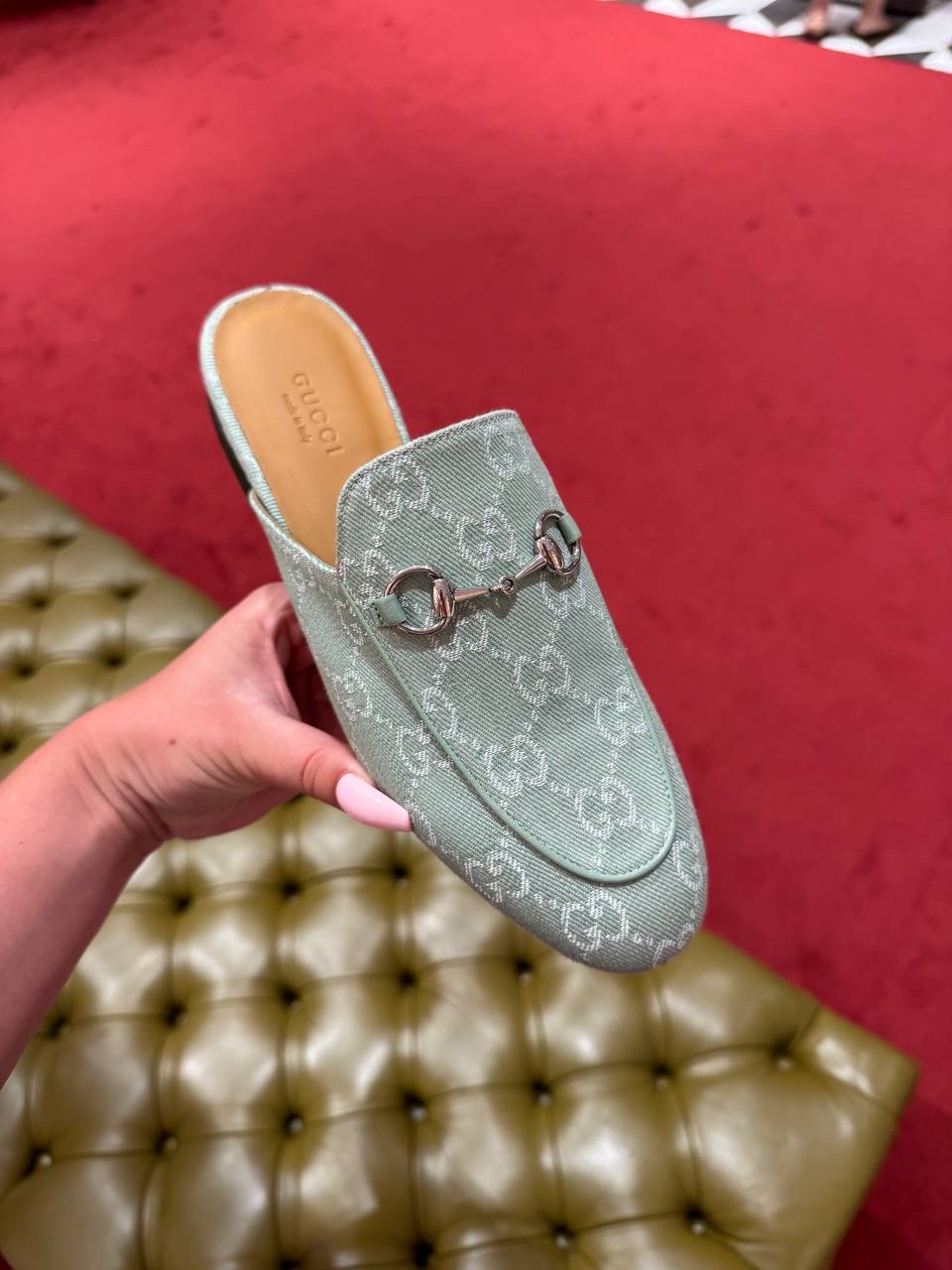GUCCI Loafers side view - Women's luxury Shoes