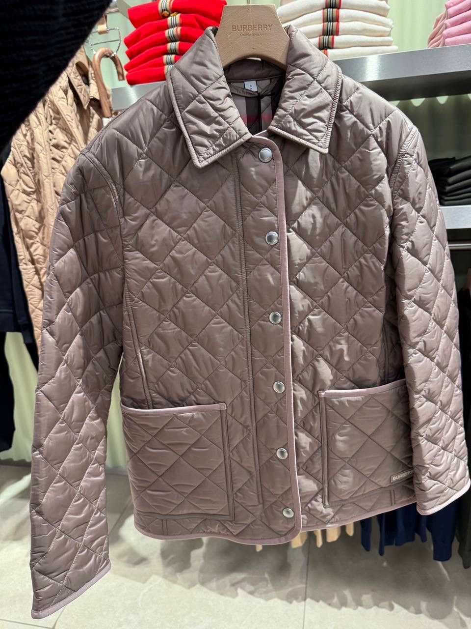 BURBERRY Jackets side view - Women's luxury Clothes