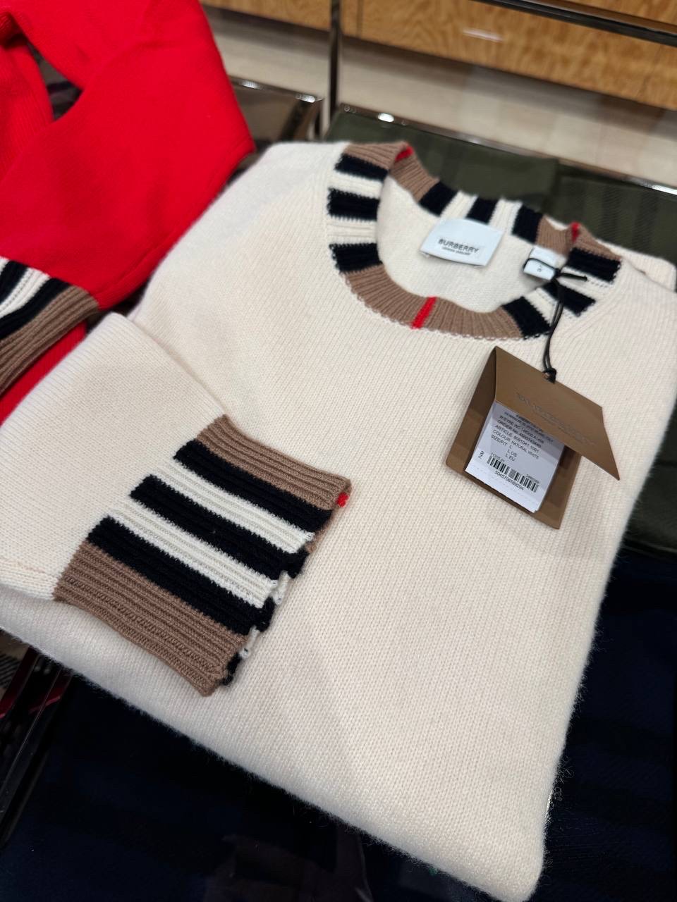BURBERRY Knitwear side view - Women's luxury Clothes