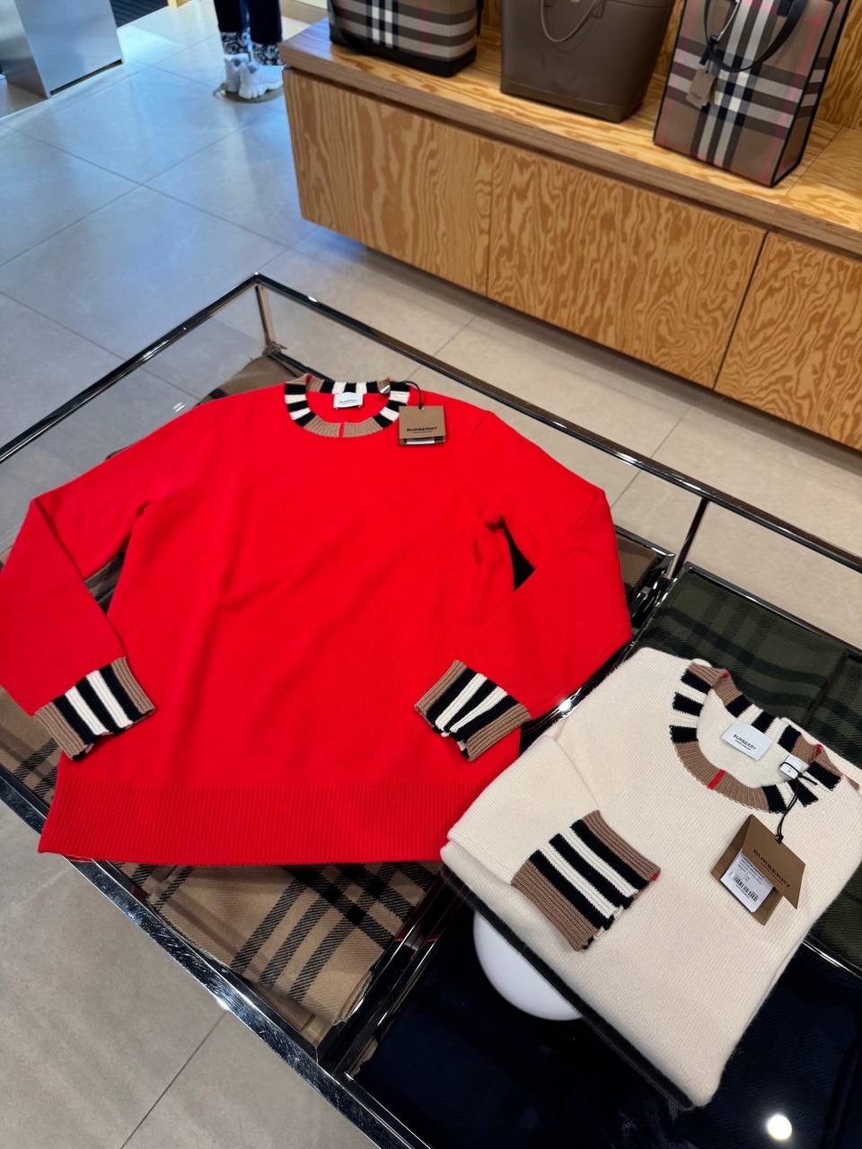 BURBERRY Knitwear front view - Women's luxury Clothes