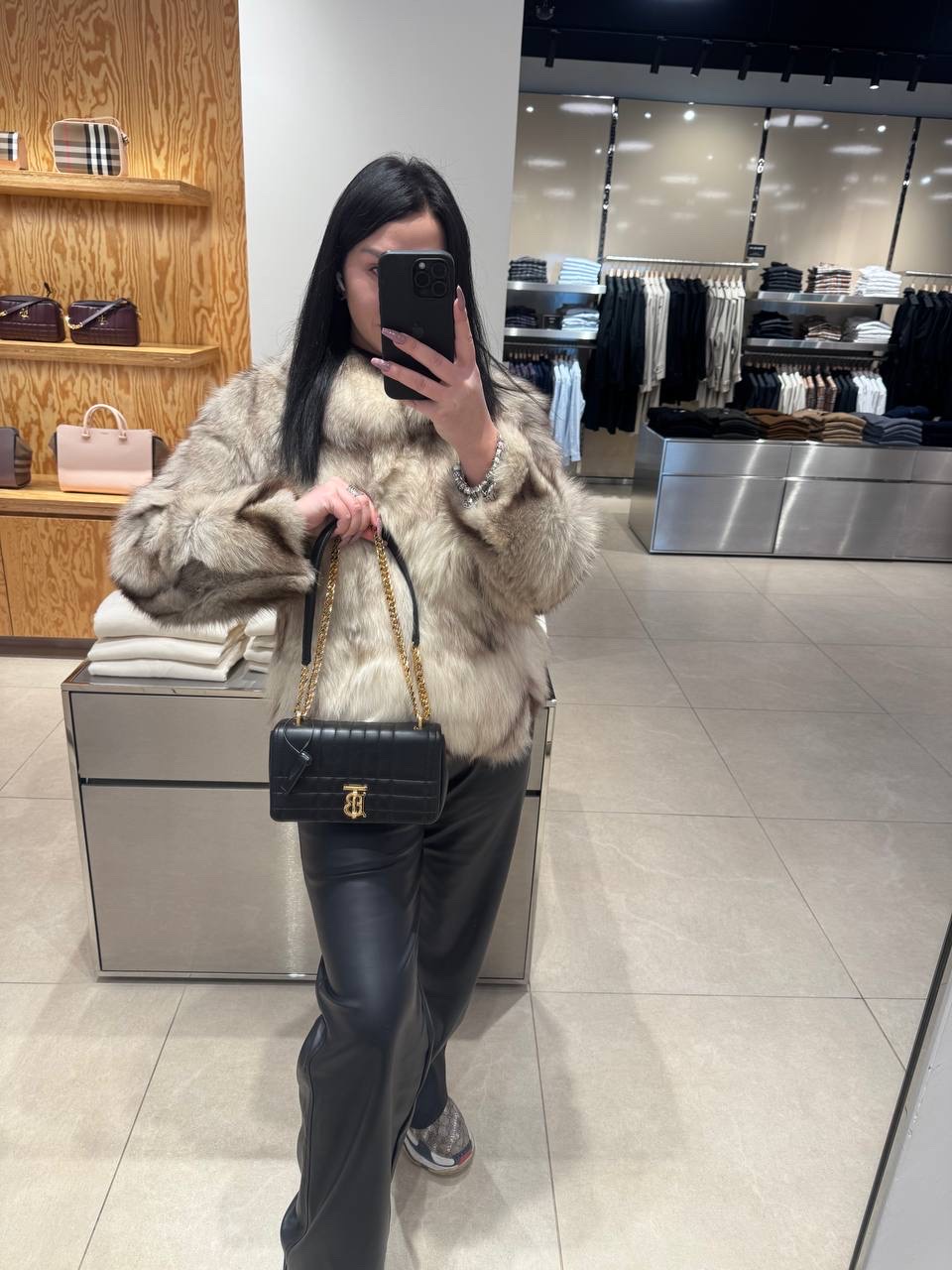 BURBERRY Crossbody bags side view - Women's luxury Bags