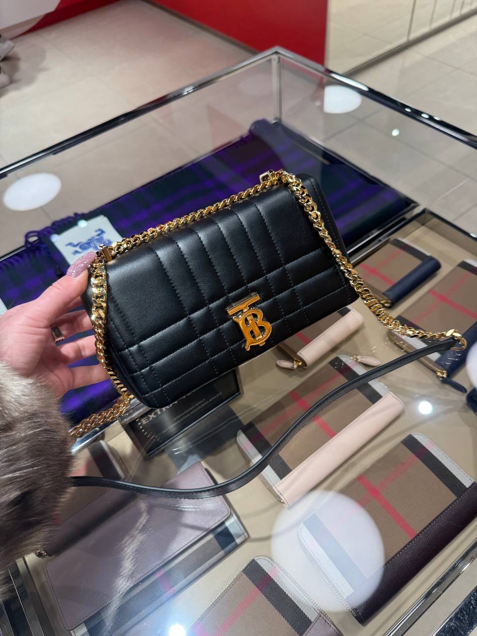 BURBERRY Crossbody bags side view - Women's luxury Bags