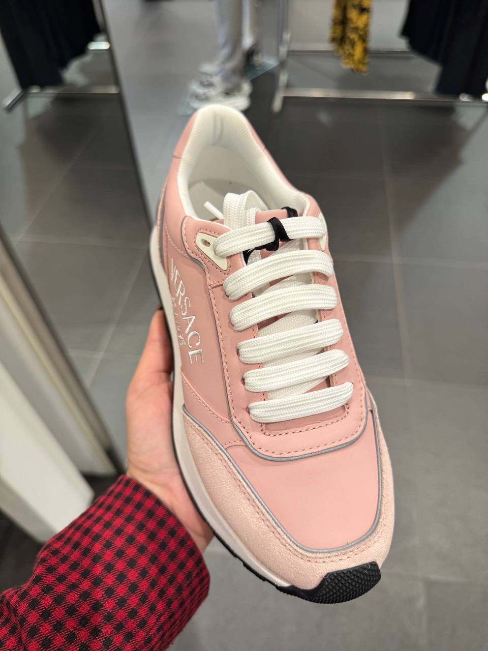 VERSACE Sneakers side view - Women luxury Shoes