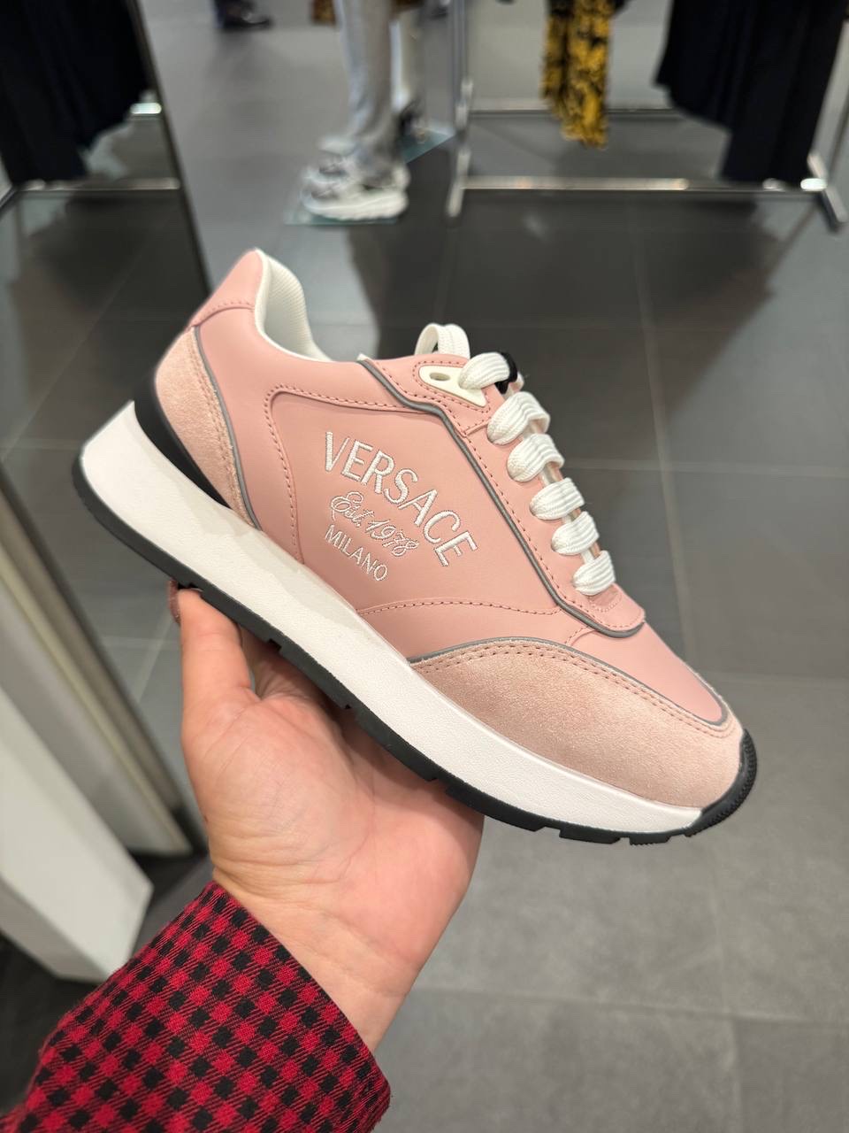 VERSACE Sneakers front view - Women luxury Shoes