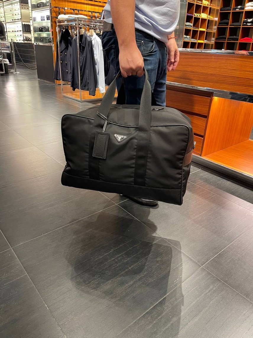 PRADA Travel bags side view - Men's luxury Bags
