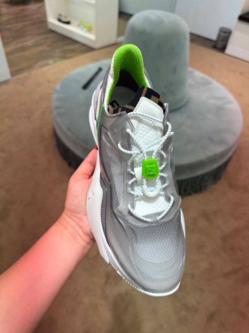 FENDI Sneakers side view - Men's luxury Shoes