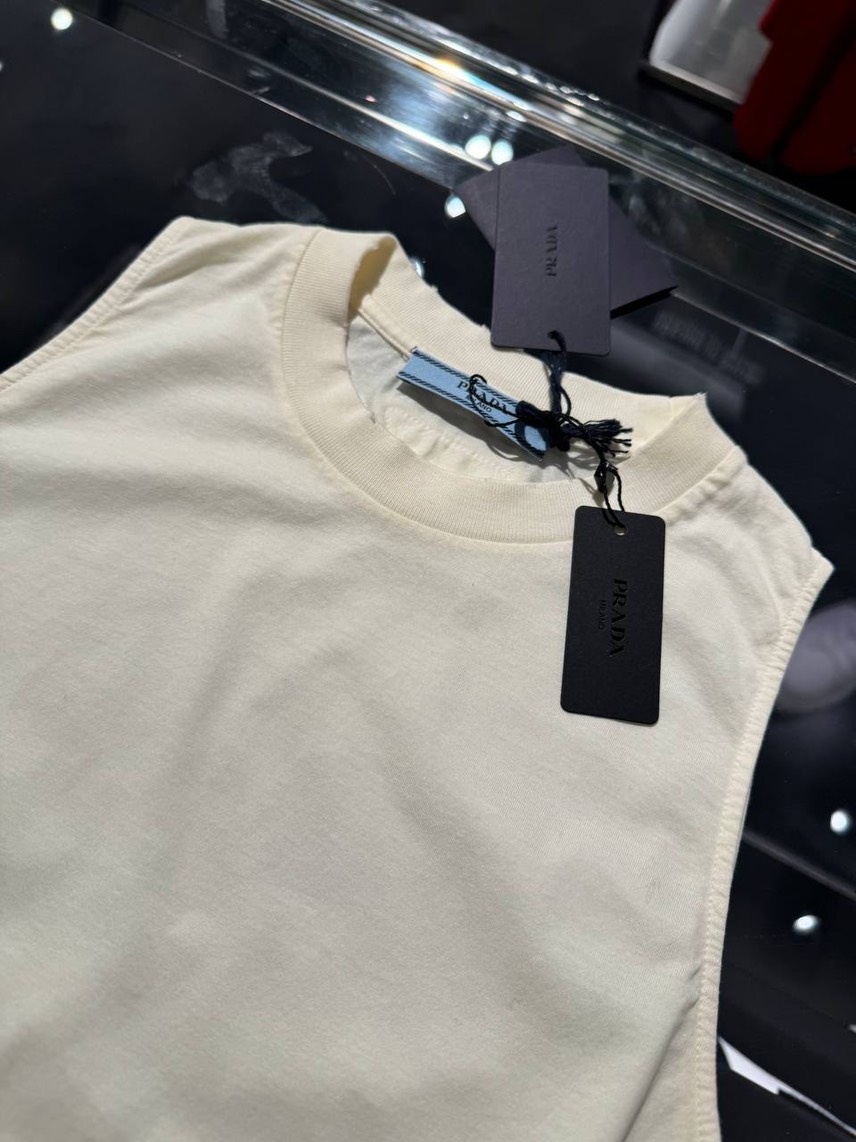 PRADA T-shirt and Polo side view - Women's luxury Clothes