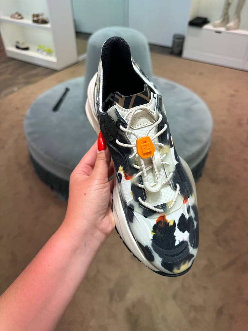 FENDI Sneakers side view - Men's luxury Shoes