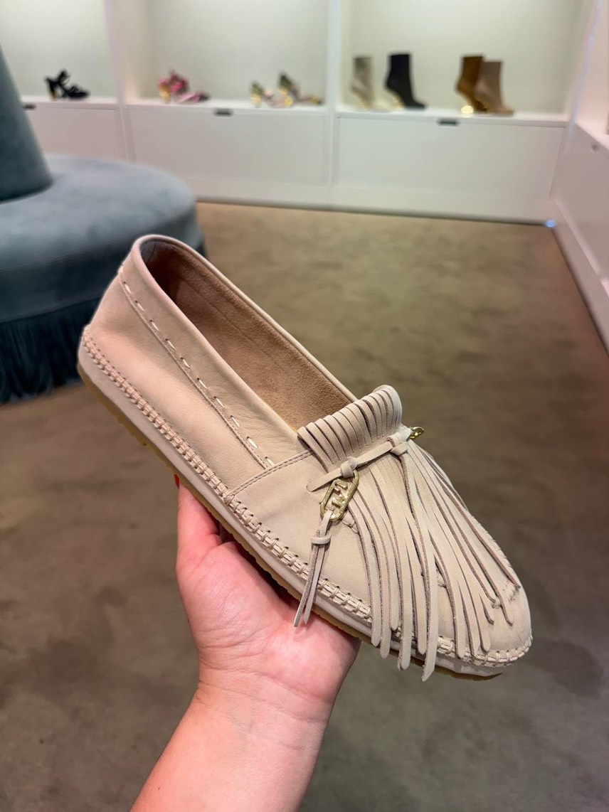 FENDI Moccasins front view - Men's luxury Shoes