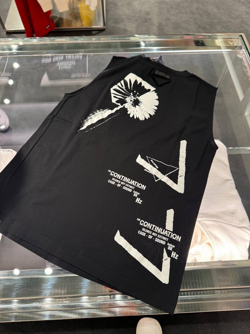 PRADA T-shirt and Polo side view - Women's luxury Clothes