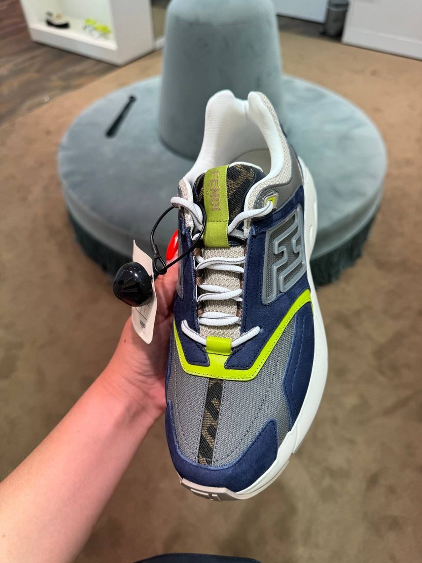 FENDI Sneakers side view - Men's luxury Shoes