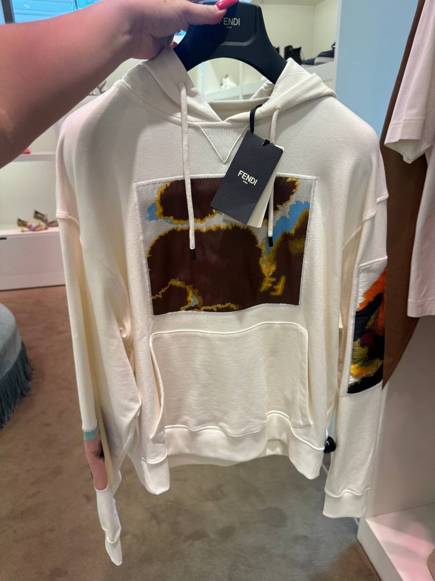 FENDI Hoodies front view - Men's luxury Clothes