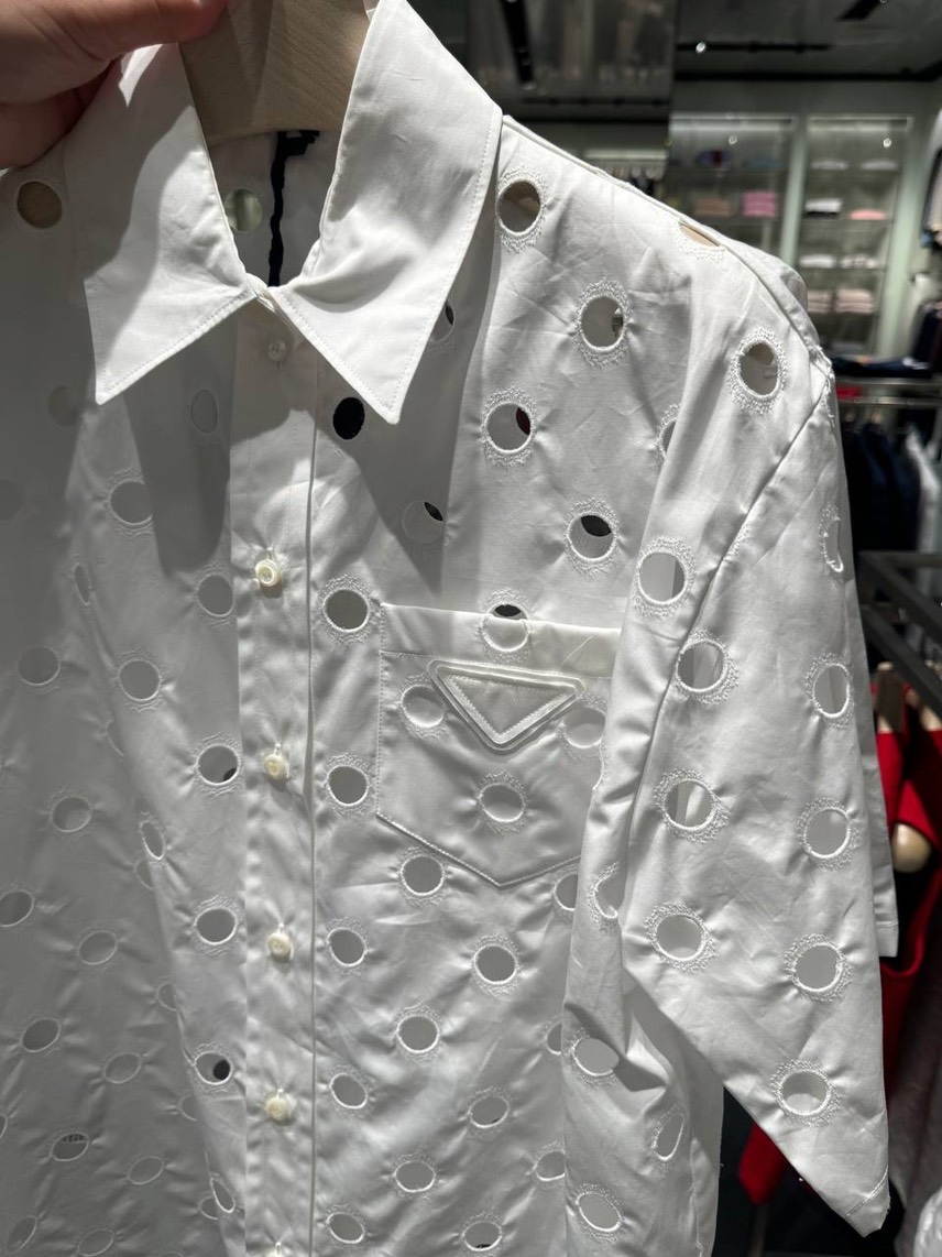 PRADA Shirts side view - Women's luxury Clothes