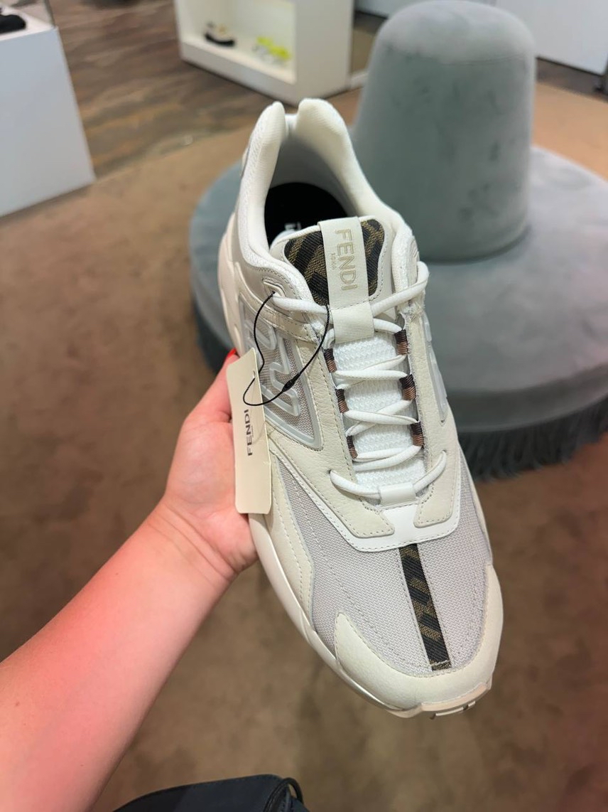 FENDI Sneakers side view - Men's luxury Shoes