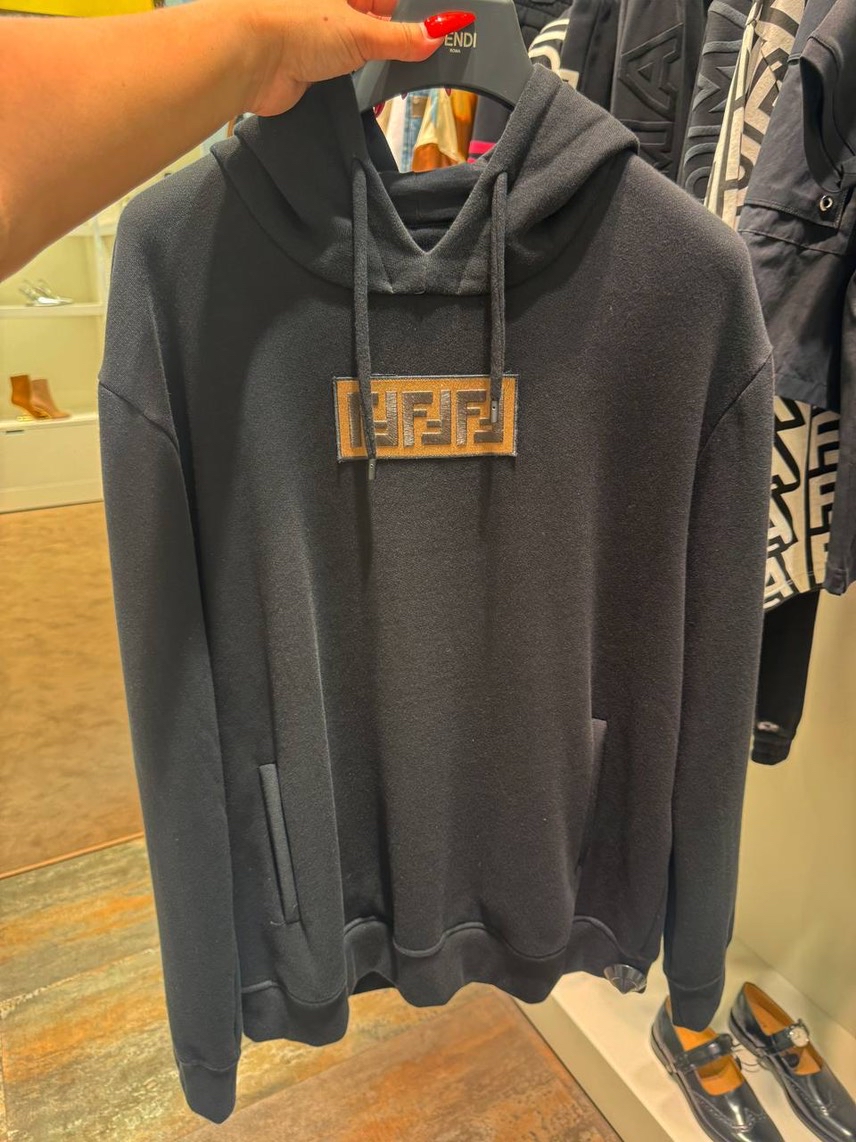 FENDI Hoodies front view - Men's luxury Clothes